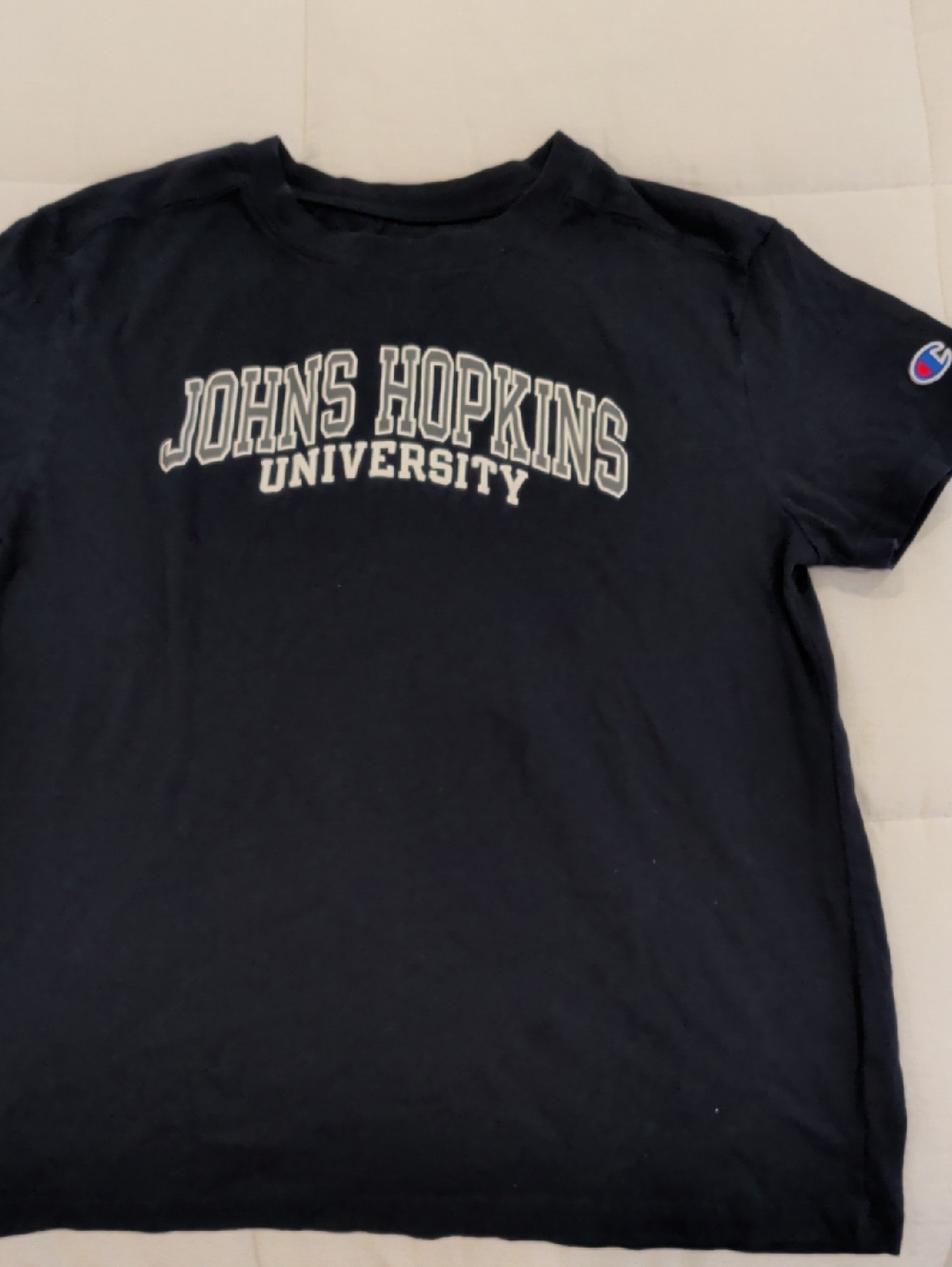 Champion Johns Hopkins University Navy Tee